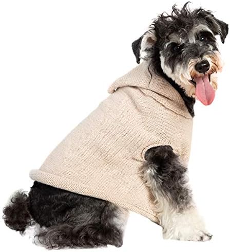 Topseller Hzy 犬ニットセーター ニットウェア 犬の服 ペット服 子犬服 フード付き
