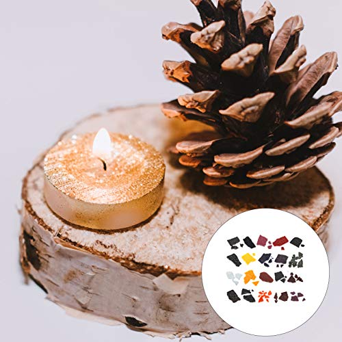 ULTNICE 20 Stks Wax Dye Voor Kaarsen Maken Soja Wax Dye Kaars Kleurstoffen Kleur Chips Voor Kaarsen Maken Levert… - Image 4