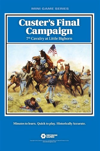 DG: Custer's Final Campaign, 7th Cavalry at Little Big Horn, Board Game