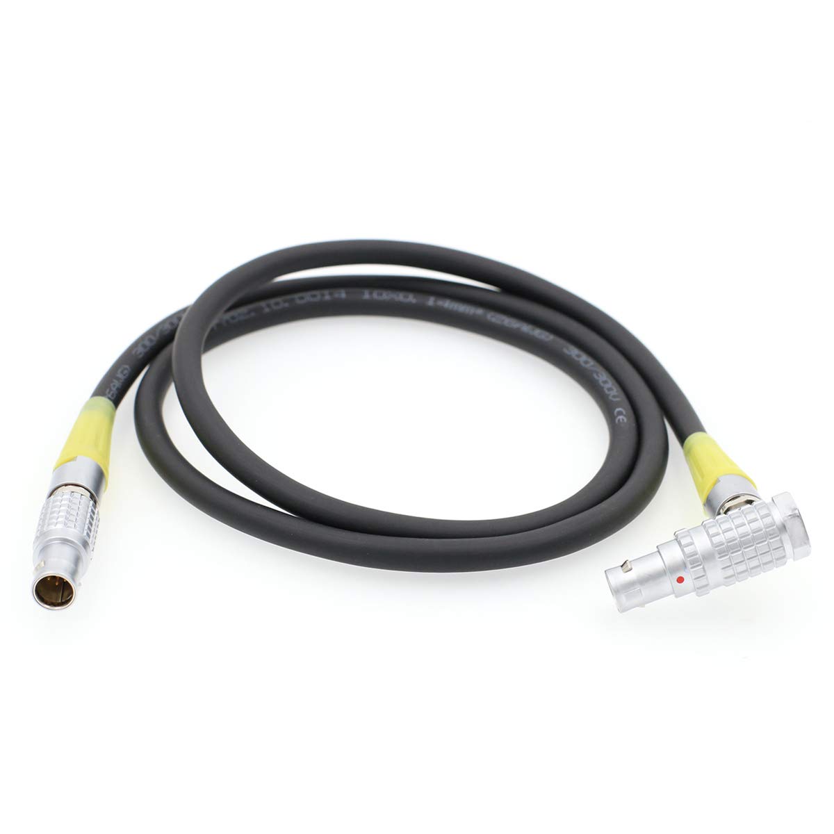 DRRI Right Angle FHG 1B 7 pin to FGG 7pin Preston Motor Cable for MDR-3 MDR-4 DM1X DM5