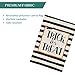 AVOIN colorlife Trick or Treat Garden Flag 12 x 18 Inch Double Sided Outside, Halloween Holiday Yard Outdoor Flag