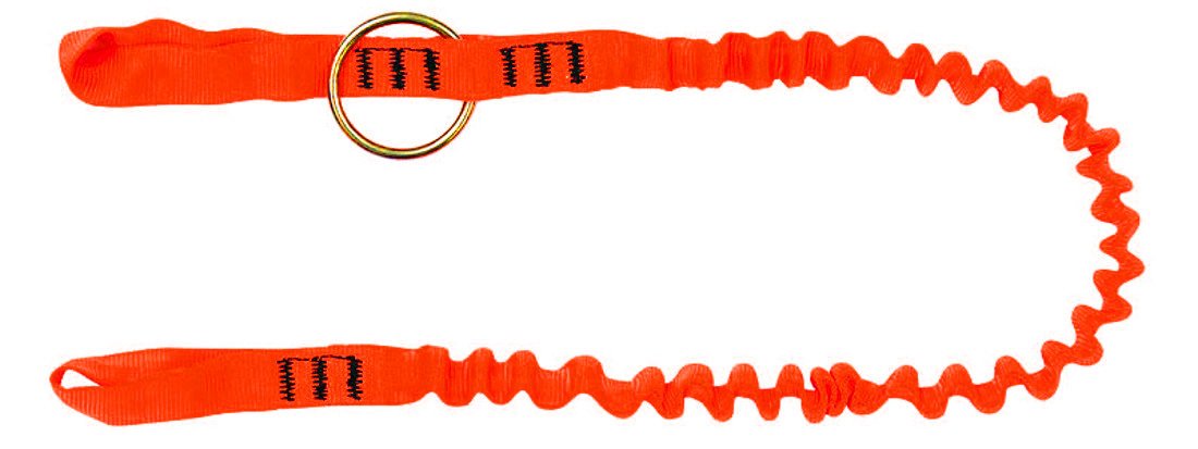TreeUp Chainsaws Strop AY 053, Tool Rope Attachment Rope Forestry Accessories 1,3 m (Neon Orange)