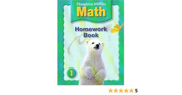 Houghton Mifflin Math: Homework Book (Consumable) Grade 1: Houghton Mifflin: 9780618698806: Amazon.com: Books