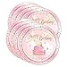50th Pink and Gold Birthday Party Supplies Set Plates Napkins Cups Tableware Kit for 16