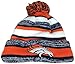 New Era Denver Broncos 2014 On Field Sport Cuffed Pom Knit Beanie Hat/Cap