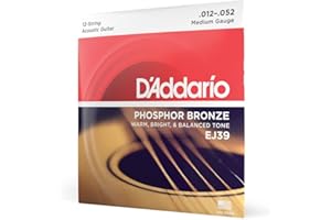 D'Addario EJ39 Phosphor Bronze 12-String Guitar Strings - Medium 12-52