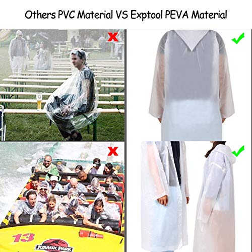 4 Exptool+Disposable+Reusable+Raincoat+Emergency