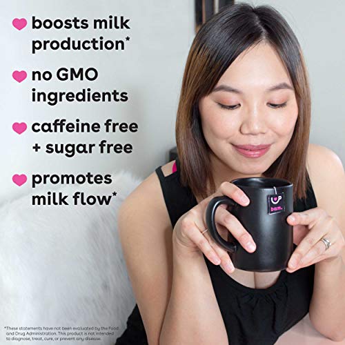 Bamboobies Pregnancy Tea for Nursing Support 20 Tea Bags Apple