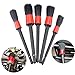IPELY 5 Pack Detailing Brushes for Cleaning Engines, Wheels, Interior, Dashboard, Leather, Trim, Air Vents, Emblems