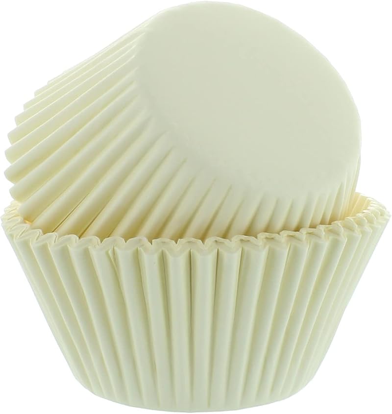 Culpitt Select Ivory Baking Cases Greaseproof 50mm Cupcake Cases Pack of 50