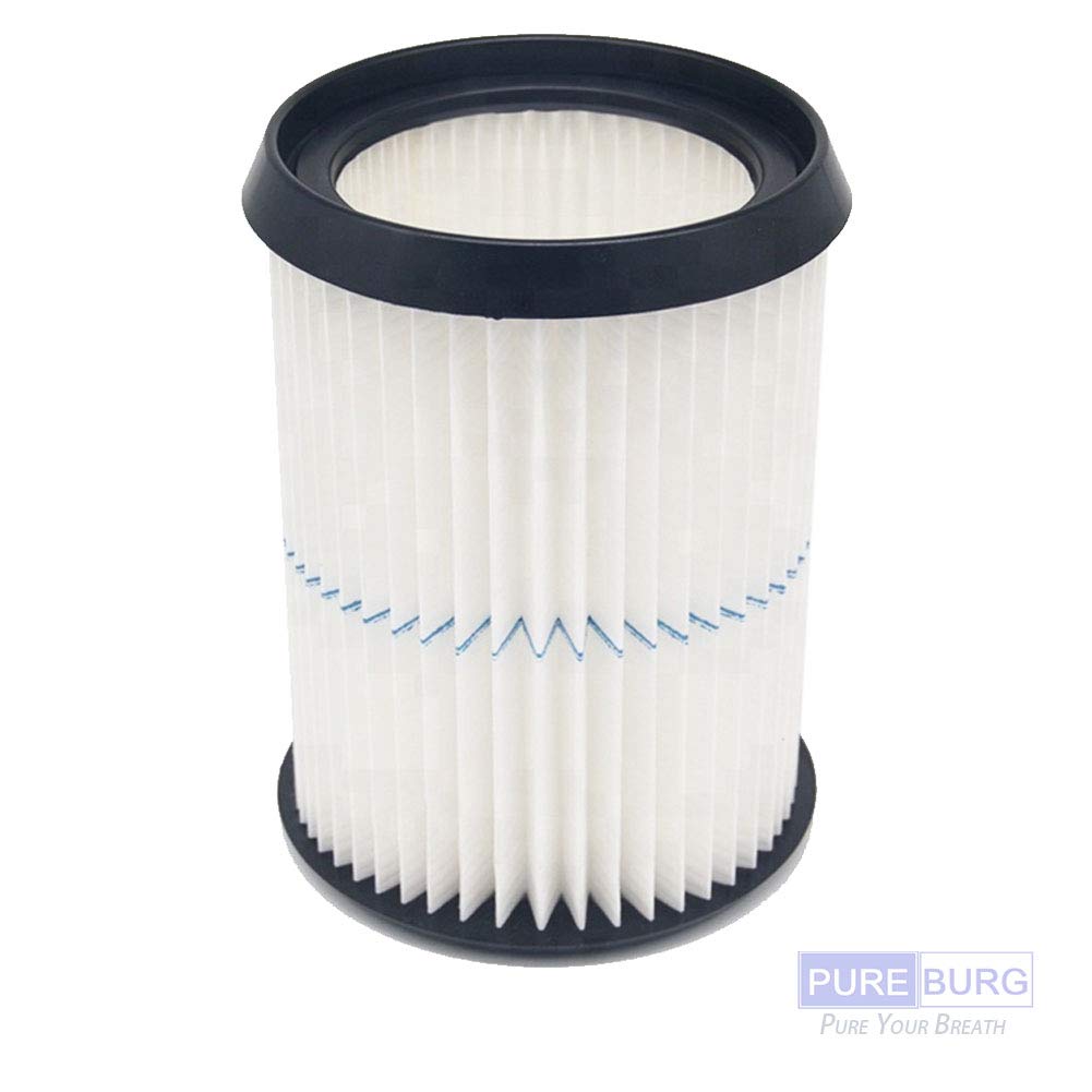 Pureburg 1 Pack Replacement Blue Stripe Cartridge Filter for Craftsman Dry Shop vacs Replace Part 17812 9-17812 73108 (for Dry Vac Before 1988)