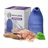 Nevlers Himalayan Salt Inhaler Ceramic with 6 Oz