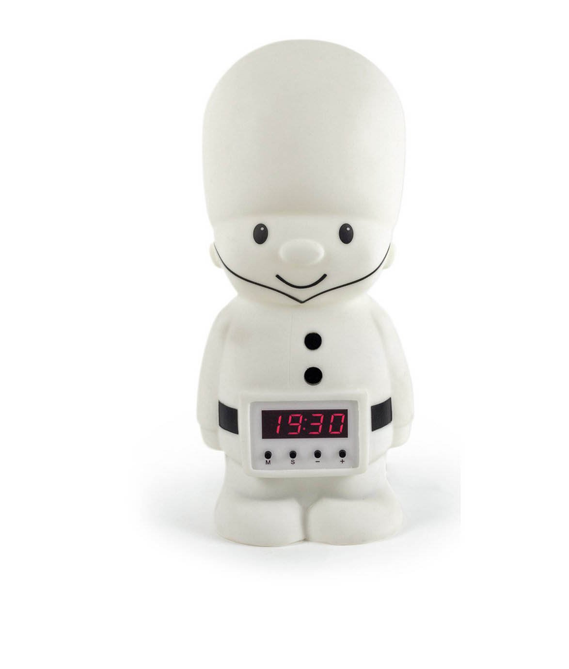 Cozyglo Colonel Comfort Night Light Includes Clock, Thermometer, Dimmer, and Sleep Trainer.