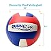 DUNNRITE Products Outdoor Pool and Beach Volleyball Choose from Two Colors (Red White and Blue)