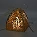 KPOSIYA Pack of 100 Laser Cut Rose Candy Boxes, Favor Boxes 2.5