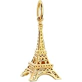 Jet Set Candy Eiffel Tower Travel Charm - Available in Gold Vermeil & Sterling Silver