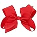 QingHan 4.5 inch Hair Bows For Girls Clips Grosgrain Ribbon Boutique bow Babies Teens Kids Toddlers Pack Of 20
