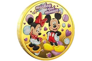 WOOER Mickey and Minnie Commemorative Collection Coin (Gold)