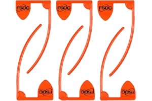 FSDC FSDC-940URCF Universal Firearm Security Flag - Pack of 6 - Heavy Duty and Long Lasting Nylon for .22 Caliber and Larger 