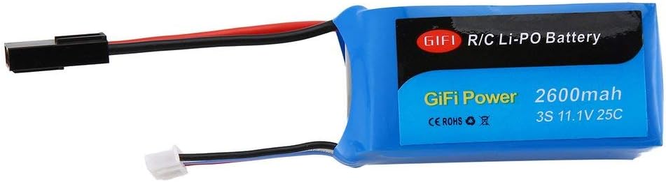 Swiftswan 11.1V 2600mAh LiPo Battery Rechargable Battery Compatible For PARROT AR DRONE 1.0 & 2.0