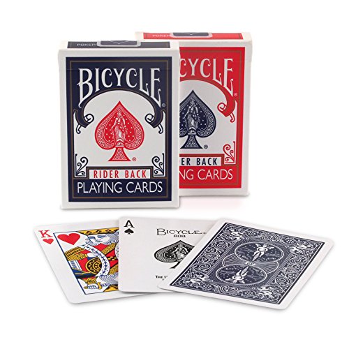 Bicycle 807 Rider Back Index Playing Cards (Assorted Colors, Single Pack)