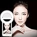 Portable Selfie Ring Light Rechargeable Clip on Selfie Fill Light with 36 LED for iPhone Samsung Android Smartphone iPad Tablet Laptop Photography Camera Video Girl Makeup, 4 Brightness Levels