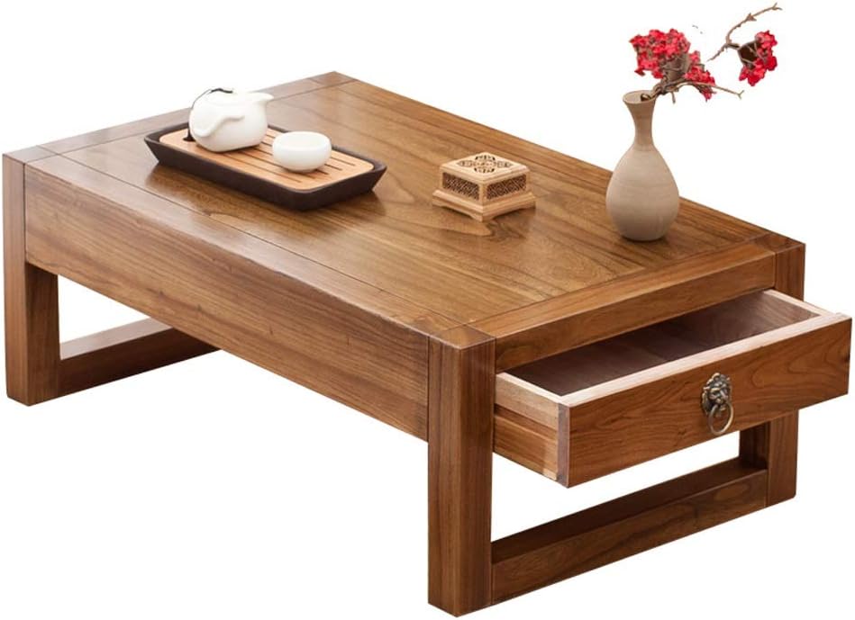 Amazon Com Pingfanmi Japanese Style Zen Like Drawer Low Table
