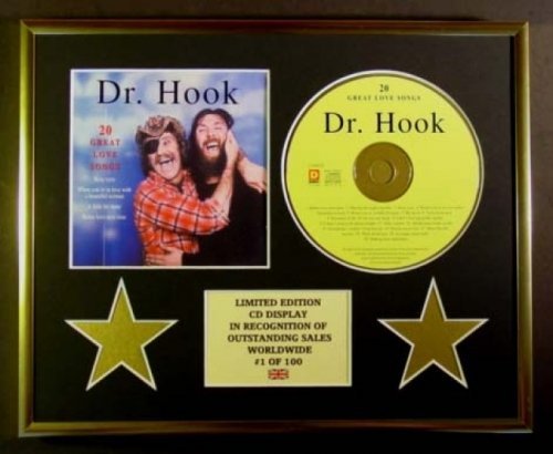 DR. HOOK/CD DISPLAY/LIMITED EDITION/COA/20 GREAT LOVE SONGS
