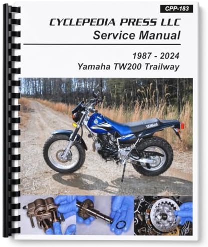 Yamaha TW200 Cyclepedia Printed Motorcycle Service Manual