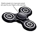 Fidget Spinners Prime (Two Pack) Stress Reducing EDC Tri Spinning Hand Fidget Toys for Kids and Adults with Anxiety 3 - 5 Minute Spin Times Non 3D Printed (Black / White)