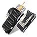 Credit Card Holder Ridge Wallet, RFID-Blocking Slim Aliminum Minimalist Metal Wallet with Money Clip, Card Holder Wallet for Men, Reliable Money Credit Card Protector