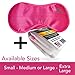 Sleep More Sleep Mask for Sleeping Disorders and Insomnia, Pink