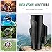 Monocular Telescope 12x50 High Power Scope with Phone Mount and Tripod Compact Scope with BAK4 Prism FMC for Adults Hunting Camping Travelling Wildlife