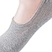 Women No Show Liner Socks Cotton Non Slip Casual Invisible Socks for Flats, Loafers(6 Pairs)