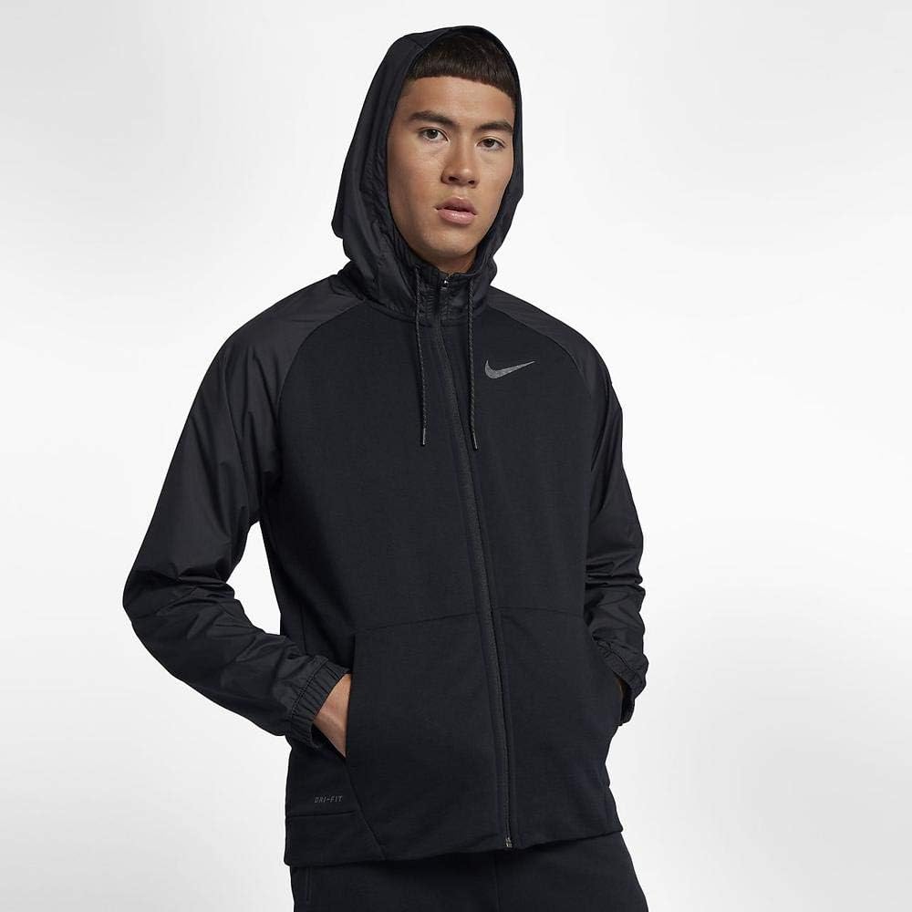 nike men's dry utility core hooded jacket