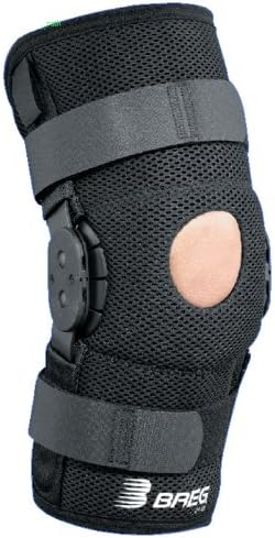 Breg Shortrunner Airmesh Wraparound Hinged Knee Brace (Small)