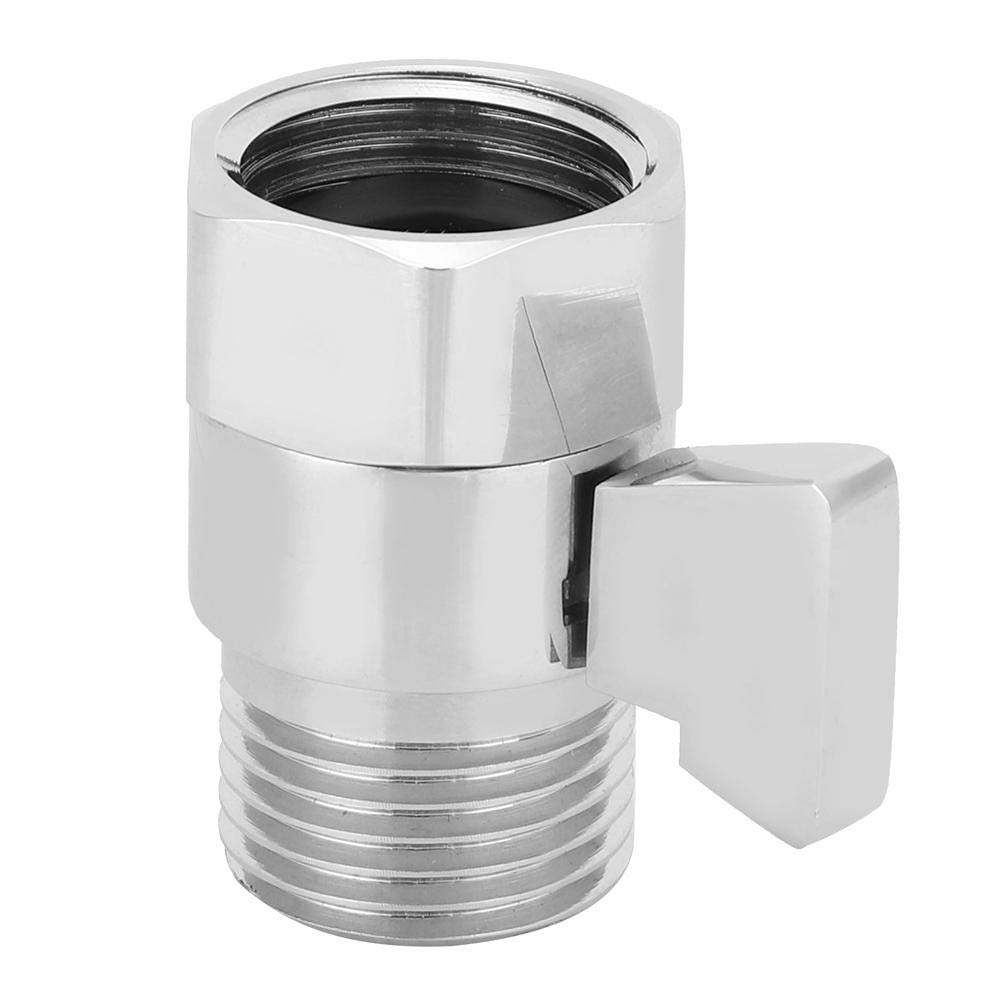BOROCO Shower Stop Valve,1/2" Shower Head Flow Control Shut Off Stop Valve Water Saver Valve Shower Supply