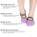 Philonext Yoga Socks, Non Slip Skid Yoga Pilates Socks with Grips Cotton for Women Girl Pilates, Fitness, Barre, Dance (3 Pair)