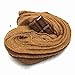 GoodGoodStudy--Coffee Choclate Cloud Slime, Non-Sticky Floam Slime Stress Relief Toy Scented DIY Putty Sludge Toy for Girls and Boys(5oz)