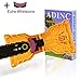 ADINC Chainsaw Sharpener Universal Chain Saw Blade Sharpener Fast Sharpening Stone Grinder Tools Bar Mounted Chainsaw Teeth Sharpener Fit for 14/16/18/20 Inch Chain Saw Bar with 2 Holes