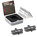 Cooma 2 Pairs | Sram Guide R RS RSC Avid Elixir Trail X0 Trail Elixir 7 Trail Elixir 9 Trail MTB Replacement Disc Brake Pads Semi Metallic Resin