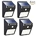 Mulcolor Wide Angle Solar Powered Motion Sensor LED Light Recharged Wireless SUPER BRIGHT 12 LEDs Solar Lights Waterproof Outdoor Wall Light Security