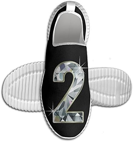 Diamond No 2 Mens Running Shoes Walking Lightweight Casual Athletic Sneakers Breathable