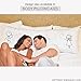 BoldLoft from My Heart to Yours Couples Pillowcases - Romantic Couple Gift for Him and Her, Valentines Day, Cotton Anniversary, Engagement, Birthday Present for Girlfriend or Wife