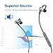 Bluetooth Headphoens, Wireless Headphones, ACORCE Wireless Bluetooth 4.1 Sport Running Headsets Magnetic Sweatproof Noise Cancelling in Ear Earbuds with Mic Microphone for Gym, Workout, Exercising