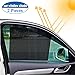 Big Ant Car Window Sun Shade,Side Window Shade Block Sun Glare, Harmful Heat, UV Rays, Sun Glare Reducer Cling Window Shade Protect Driver Baby Child Or Pet's Eyes,2PC