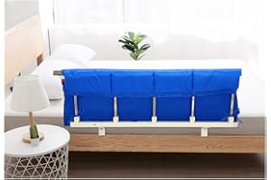 NEAUDE Bed Rail Covers for Hospital Bed Bumper Pads Medical Foam Padding Bumpers Bedside Pad for Elderly Adults Seniors Bed Side Protection Safety Rail Guard Bedrail Bumper(48"x12")