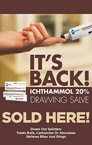 2 Pack Ichthammol Ointment 20 Drawing Salve 1oz Tube 28 3g