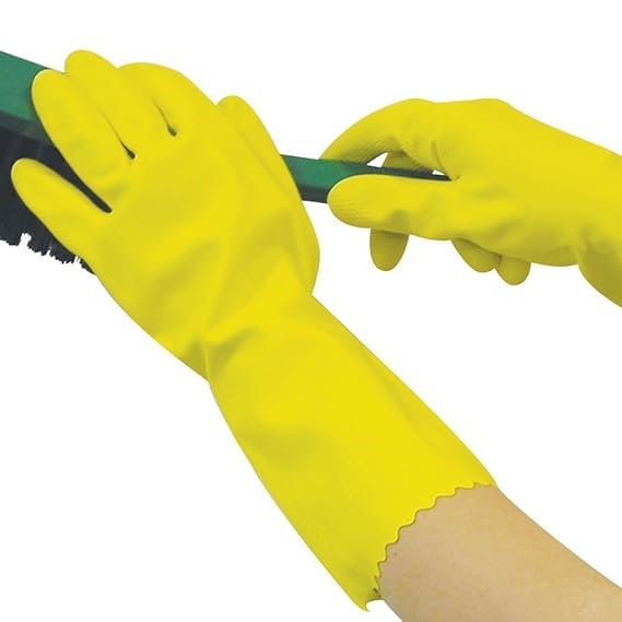Marigold Rubber Glove G43Y Washing up Glove Size Medium 7.5 Pair