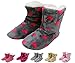 Enimay Women's Slipper Boots Lounge House Relaxed Shoes Hearts Stars Polka Dots